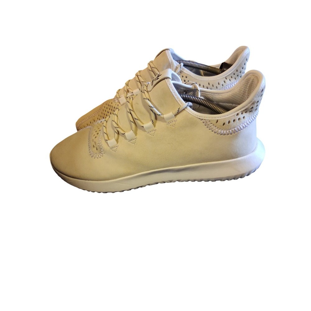 Adidas Tubular Shadow Cloud White Suede Mens US Size 13 Athletic Shoes CQ0932